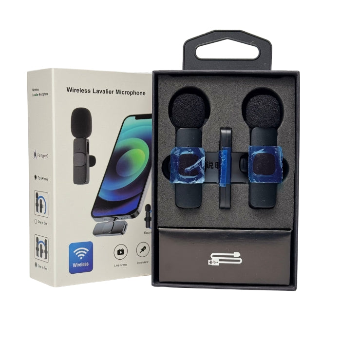 Set 2 Microfoane Lavaliera  ENTRY WM001 Wireless TYPE C