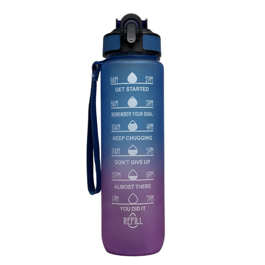 Sticla de Apa pentru Sport, Motivationala, 1000ml, Cocktail